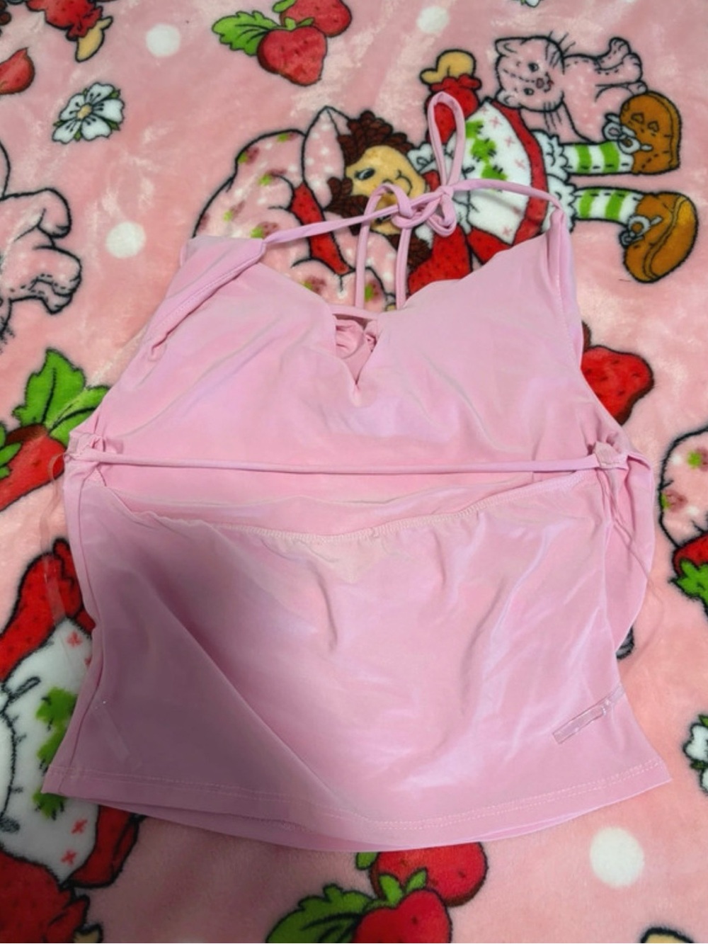 Pink Women’s Halter Tank Top